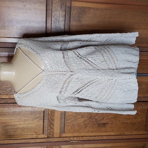 Braeve NWOT Double V-Neck Sweater, Sz L. - Picture 1 of 5